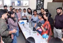 जालंधर के विभिन्न कॉलेजों के विद्यार्थियों ने एच.एम.वी. में आयोजित कार्यशाला में की सहभागिता