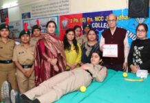 शहीद-ए-आज़म भगत सिंह को श्रद्धांजलि देने हेतु सेंट सोल्जर लॉ कॉलेज में रक्तदान शिविर का आयोजन