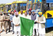 पंजाब के परिवहन क्षेत्र के विकास को और तेज किया, मुख्यमंत्री भगवंत सिंह मान ने पी.आर.टी.सी. फ्लीट में 250 नई बसों को दिखाई हरी झंडी