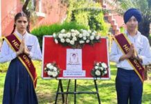 चेयरमैन श्री अनिल चोपड़ा जी को सेंट सोल्जर ग्रुप की सभी शाखाओं के स्टाफ मेंबर्स, छात्रों एवं कुष्ठ आश्रम का परिवार ने दी श्रद्धांजलि