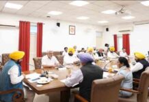 मुख्यमंत्री भगवंत मान की अगुवाई में मंत्रीमंडल द्वारा दरियाओं, चोओं और सेम नालों से गाद निकालने के लिए हरी झंडी