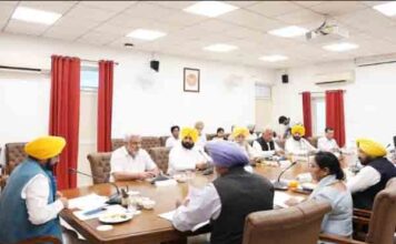 मुख्यमंत्री भगवंत मान की अगुवाई में मंत्रीमंडल द्वारा दरियाओं, चोओं और सेम नालों से गाद निकालने के लिए हरी झंडी