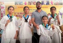 डिप्स संस्थान के विद्यार्थियों का राष्ट्रीय ताइक्वांडो प्रतियोगिता में उत्कृष्ट प्रदर्शन