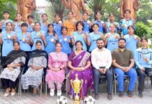 एचएमवी फुटबॉल टीम ने यूथ फुटबॉल चैंपियनशिप में जीता स्वर्ण पदक