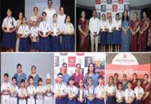 इनोसेंट हार्ट्स ने अपनी पाँचों शाखाओं में 2,160 विद्यार्थियों को उत्कृष्ट शैक्षणिक उपलब्धियों के लिए किया सम्मानित