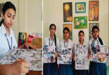 इनोसेंट हार्ट्स स्कूल ने रचनात्मक कोलाज गतिविधि के साथ मनाया ‘वर्ल्ड आर्ट डे’