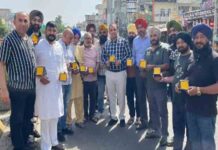 रामा मंडी में सड़क सुरक्षा की दिशा में बड़ा कदम: नितिन कोहली ने डिवाइडर पर रिफ्लेक्टर लगवाए