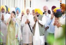 पंजाब के सीएम भगवंत मान ने गुरुद्वारा जोतीसर साहिब में माथा टेका, बेअदबी के खिलाफ सख्त कानून बनाने का बल बख्शने के लिए ईश्वर का शुक्रिया अदा किया