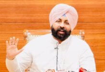 स्कूली शिक्षा में पंजाब ने केरल को पछाड़ा, नीति आयोग की रिपोर्ट में भारत का सर्वश्रेष्ठ प्रदर्शन करने वाला राज्य बना: हरजोत बैंस