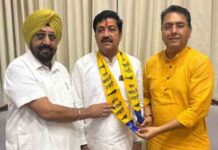 कांग्रेस के पूर्व राष्ट्रीय ट्रेड यूनियन के महासचिव कुंवर उदय सिंह राठौर ‘आप’ में शामिल, अमन अरोड़ा ने किया स्वागत,