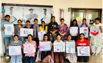“सपनों के रंग, डिप्स आईएमटी के संग” गतिविधि का आयोजन