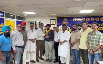 जालंधर सेंट्रल में कांग्रेस को बड़ा झटका, इंदरमोहन सिंह हनी नितिन कोहली की अगुवाई में ‘आप’ में शामिल