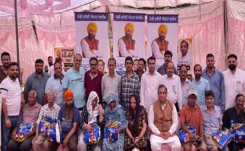 सीएम भगवंत मान की ‘मेरी रसोई योजना’ से जरूरतमंद परिवारों को राहत, जालंधर सेंट्रल हलका इंचार्ज नितिन कोहली ने बांटी राशन किटें