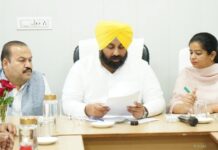 हरजोत बैंस की नगर निगम अधिकारियों को हिदायत – लुधियाना शहर को 30 जून तक सड़कों के गड्ढों और मैनहोल से मुक्त बनाया जाए