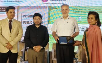 पंजाब ने जेलों में स्वास्थ्य और पुनर्वास सेवाओं को मजबूत करने की अपनी प्रतिबद्धता दोहराई, यूनाइटेड नेशंस ऑफिस ऑन ड्रग्स एंड क्राइम के साथ सहयोग को और किया सुदृढ़