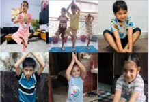 डिप्स के विद्यार्थीयों ने अंतरराष्ट्रीय योग दिवस पर दिया फिटनेस का संदेश