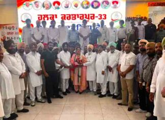 ਕਰਤਾਰਪੁਰ ਵਿਖੇ ਸੰਗਠਨ ਦੀ ਮਜ਼ਬੂਤੀ ਲਈ ਹਲਕਾ ਇੰਚਾਰਜ ਸ. ਰਾਜਿੰਦਰ ਸਿੰਘ (ਰਿਟਾ.) ਜੀ ਦੀ ਅਗਵਾਈ ਵਿਚ ਹੋਈ ਅਹਿਮ ਮੀਟਿੰਗ