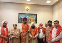नितिन नबीन के जालंधर दौरे को लेकर भाजपा माडल टाऊन मंडल के राजन मल्हन की अध्यक्षता में हुई मीटिंग,