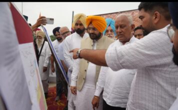 कैबिनेट मंत्री बरिंदर कुमार गोयल और तरुनप्रीत सिंह सौंद ने खन्ना में 70.52 करोड़ रुपये की लागत से पूर्ण हुए सिंचाई परियोजनाओं का किया उद्घाटन