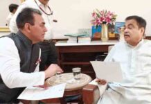 लोकसभा सांसद डॉ. राज कुमार चब्बेवाल ने केंद्रीय मंत्री नितिन गडकरी से की मुलाकात