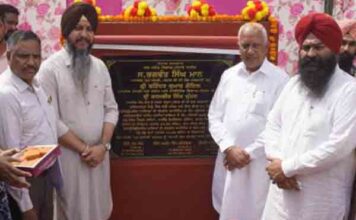 मान सरकार सिंचाई के लिए टेलों तक 100 प्रतिशत नहरी पानी पहुंचाएगी: बरिंदर कुमार गोयल