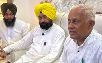 श्री चमकौर साहिब विधानसभा क्षेत्र में नहरी सिंचाई को मिली नई रफ्तार, बरिंदर गोयल द्वारा 26.12 करोड़ की जल संसाधन परियोजनाएं लोकार्पित