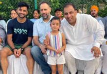 हॉकी पंजाब के अध्यक्ष नितिन कोहली ने ओलंपियन मनप्रीत सिंह का किया भव्य स्वागत