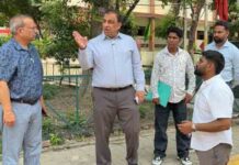 नितिन कोहली ने 1.25 करोड़ रुपये की लागत से सड़क निर्माण कार्यों का उद्घाटन किया