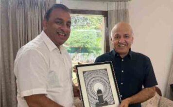जालंधर सेंट्रल हलका इंचार्ज नितिन कोहली ने आप पंजाब प्रभारी मनीष सिसोदिया से की मुलाकात