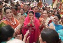 “पहली बार किसी सरकार ने मावां-धियां की जरूरतों, सम्मान और हक़ को दी प्राथमिकता” — तीज के रंग में गूंजी अमरगढ़ की महिलाओं की आवाज़