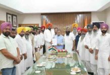 आप एमएलए कुलदीप धालीवाल ने राज्यपाल से की मुलाकात, अजनाला को बाढ़ से बचाने के लिए उज नदी पर डैम बनाने की मांग की