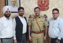 जालंधर – राजेन्द्र शर्मा बने सब-इंस्पेक्टर, थाना भोगपुर में अडीशनल SHO मिली तैनाती, डीए अनिल कुमार बोपाराए ने दी बधाई