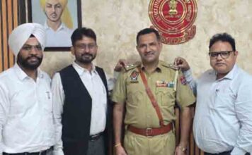 जालंधर – राजेन्द्र शर्मा बने सब-इंस्पेक्टर, थाना भोगपुर में अडीशनल SHO मिली तैनाती, डीए अनिल कुमार बोपाराए ने दी बधाई