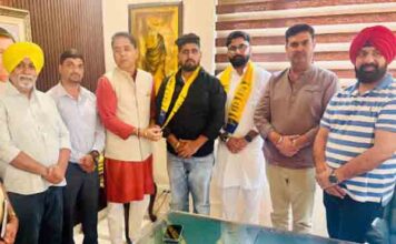 जालंधर नार्थ में कांग्रेस के गढ़ में मेयर वनीत धीर की सेंध, पार्षद पुत्र सहित कई कांग्रेसी आप में शामिल