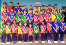 सेंट सोल्जर इंटर कॉलेज (स्कूल), फ्रेंड्स कॉलोनी में लीडरशिप इन्वेस्टिचर समारोह आयोजित