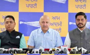 आप 20 सितंबर से पूरे पंजाब में डोर टू डोर अभियान करेगी शुरू : मनीष सिसोदिया
